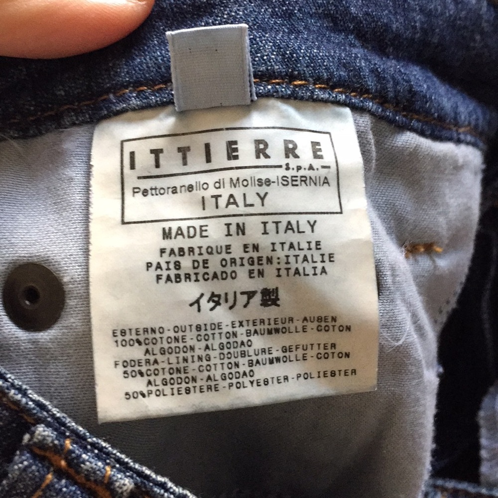 AUTHENTIC DOLCE & GABBANA denim skirt, size 26/40 - Picture 6 of 8